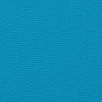 vidaXL Coussin de banc de jardin bleu clair 120x50x7 cm tissu oxford