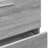vidaXL Meuble d'&eacute;vier sonoma gris 59x37x59 cm bois d'ing&eacute;nierie