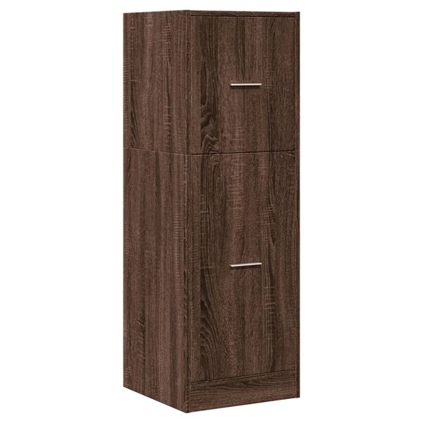 vidaXL Armoire apothicaire chêne marron 40x41x118 cm bois d'ingénierie