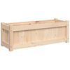 vidaXL Jardinière d'extérieur 90x31x31 cm bois de pin massif