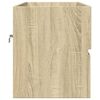 vidaXL Armoire d'&eacute;vier ch&ecirc;ne sonoma 80x38,5x45 cm Bois d'ing&eacute;nierie