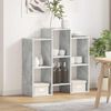 vidaXL Buffet Gris b&eacute;ton 90 x 30 x 90 cm