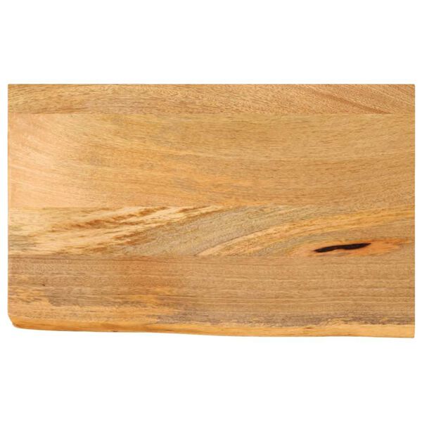 vidaXL Dessus de table &agrave; bord vivant 40x20x3,8 cm bois massif manguier