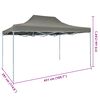 vidaXL Tente pliable escamotable 3 x 4,5 m Anthracite