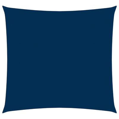 vidaXL Voile de parasol tissu oxford carré 3,6x3,6 m bleu