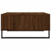 vidaXL Table basse chêne marron 60x60x30 cm bois d'ingénierie