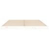 vidaXL Cadre de lit sans matelas blanc 140x190 cm bois de pin massif