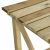 vidaXL Table de jardin 160x79x75 cm Bois