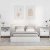 vidaXL 2 pcs Blanc brillant 49 x 36 x 61 cm Bois d'ing&eacute;nierie