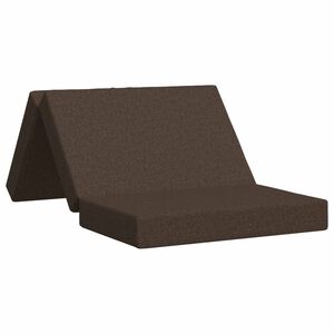 vidaXL Canap&eacute;-lit pliable 100 x 67 x 45 cm Taupe