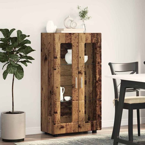vidaXL Buffet FLORIN Bois ancien 55,5 x 29 x 103 cm Bois d'ing&eacute;nierie