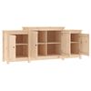 vidaXL Buffet 164x37x68 cm Bois massif Pin