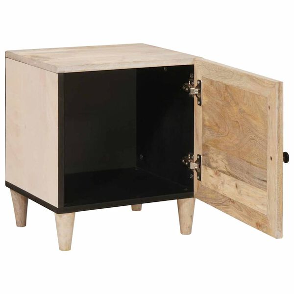 vidaXL Cabinet de chevet 2 pcs Beige 40 x 33 x 46 cm