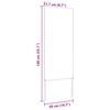 vidaXL &Eacute;cran de confidentialit&eacute; de jardin Fretwork Rouill&eacute; 50 x 140 cm