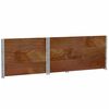 vidaXL Colliers de palette 3 pcs marron 120x80 cm bois de pin solide