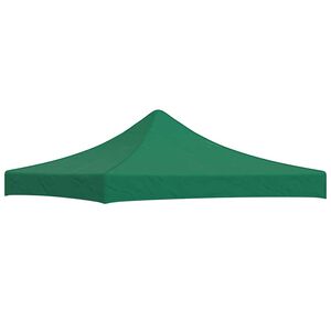 vidaXL Toit de tente de r&eacute;ception 3x3 m Vert 270 g/m&sup2;