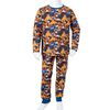 Pyjamas enfants manches longues cognac 140