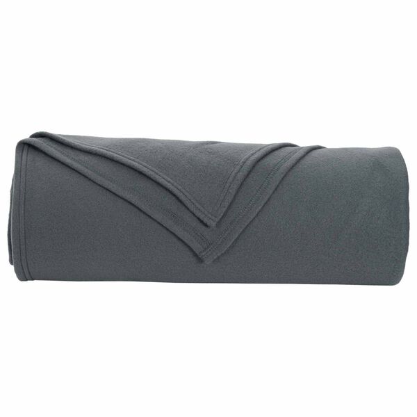 vidaXL Jet&eacute; Gris fonc&eacute; 350 x 270 cm Toison