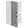 vidaXL Armoire murale de cuisine Lucca gris b&eacute;ton bois ing&eacute;nierie