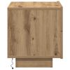 vidaXL Cabinet de chevet avec tiroir Ch&ecirc;ne artisanal 70 x 36 x 40,5 cm