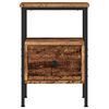 vidaXL Tables de chevet 2 pcs vieux bois 34x36x50 cm bois d'ing&eacute;nierie