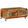 vidaXL Table basse 85x55x40 cm Bois de r&eacute;cup&eacute;ration massif