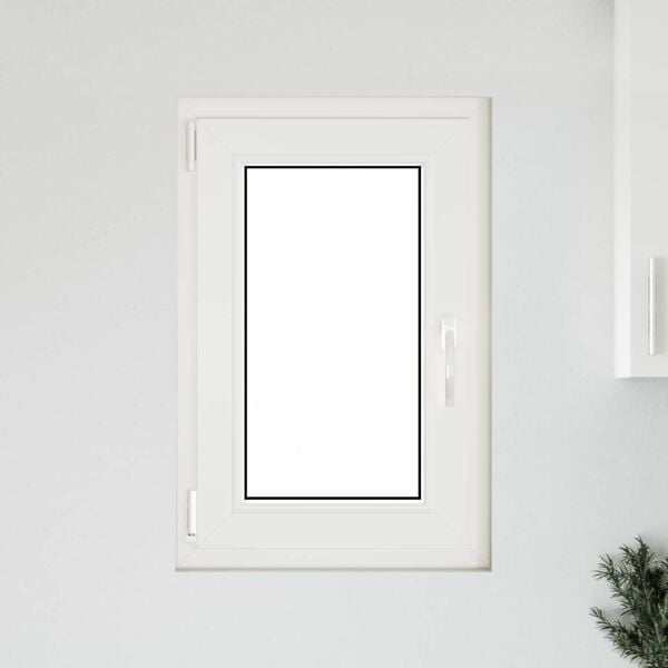 Fen&ecirc;tre de sous-sol RISOR Anthracite 50 x 75 cm PVC et verre