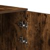 vidaXL Armoire de rangement ch&ecirc;ne fum&eacute; 50x45x103,5cm bois d'ing&eacute;nierie