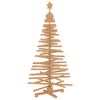 vidaXL Arbre de No&euml;l en bois KOTKA 150 cm Bois de pin massif