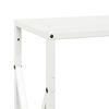 vidaXL Portant de bois chauffage blanc 34x25x70 cm