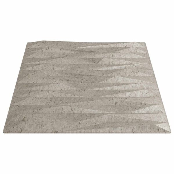 vidaXL Panneaux muraux 12 pcs B&eacute;ton Pierre 50 x 50 cm Mousse XPS
