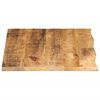 vidaXL Dessus de table 70x60x3,8 cm bord vif bois massif manguier brut