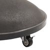 vidaXL Socle de parasol Noir B&eacute;ton Rond 25 kg