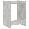 vidaXL Armoire pour machine &agrave; laver B&eacute;ton 67,5 x 62 x 97 cm