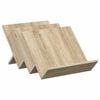 vidaXL &Eacute;tag&egrave;re &agrave; magazines avec &eacute;tag&egrave;re Ch&ecirc;ne Sonoma 53 x 40 x 28,5 cm