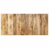 vidaXL T&ecirc;te de lit 180 cm bois de manguier brut massif