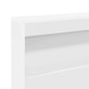 vidaXL Tête de lit de rangement Blanc 80 cm Bois d'ingénierie