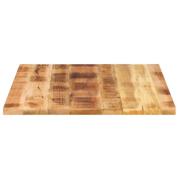 vidaXL Dessus de table rectangulaire bois massif de manguier brut