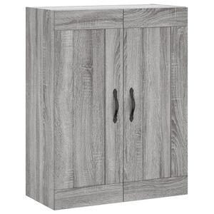 vidaXL Armoire murale sonoma gris 69,5x34x90 cm bois d'ing&eacute;nierie