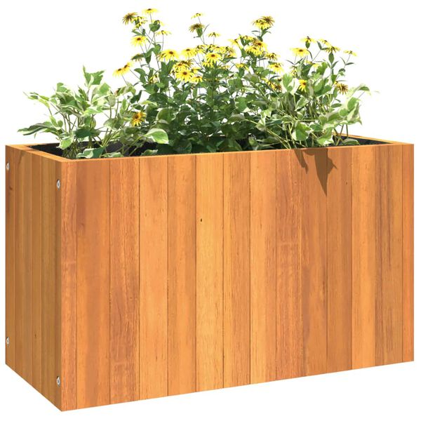 vidaXL Jardini&egrave;re 59x27,5x35 cm bois massif d'acacia