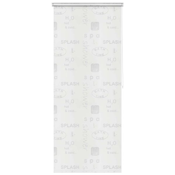 vidaXL Store roulant de douche 100x240 cm Éclaboussures