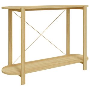 vidaXL Table console 110x38x75 cm Bois d'ing&eacute;nierie