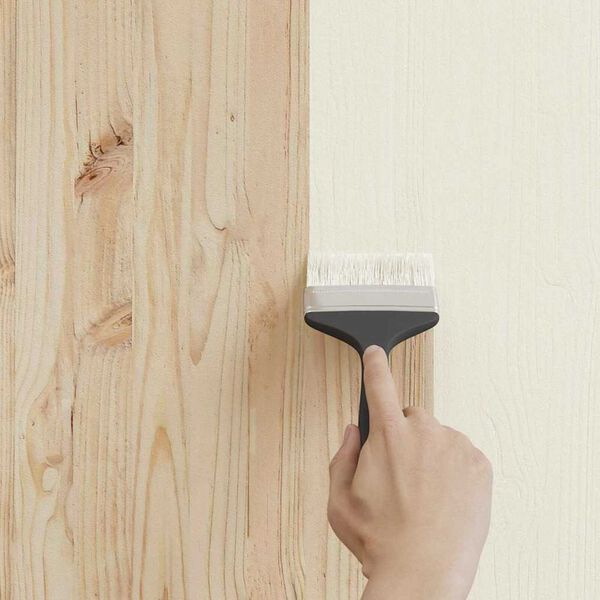 vidaXL Peinture pour bois Blanc 16,5 x 16,5 x 15,9 cm