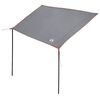 vidaXL Tarp r&eacute;sistant &agrave; l'eau personne 240 x 300 cm Gris et orange
