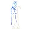 vidaXL Figurine de No&euml;l Berger et agneau avec 168 LED 102,5x35 cm