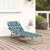 vidaXL Chaise longue pliante Multicolore 188 x 57 x 86,5 cm Polyester