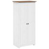 vidaXL Garde-robe Blanc 80x50x171,5 cm Pin massif Assortiment Panama