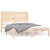 vidaXL Cadre de lit sans matelas 150x200 cm bois massif