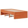 vidaXL Cadre de lit sans matelas avec tiroirs 90x200cm bois pin massif