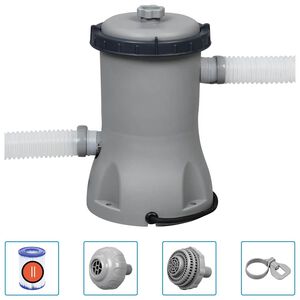 Bestway Pompe de filtration de piscine Flowclear 2006 L/h